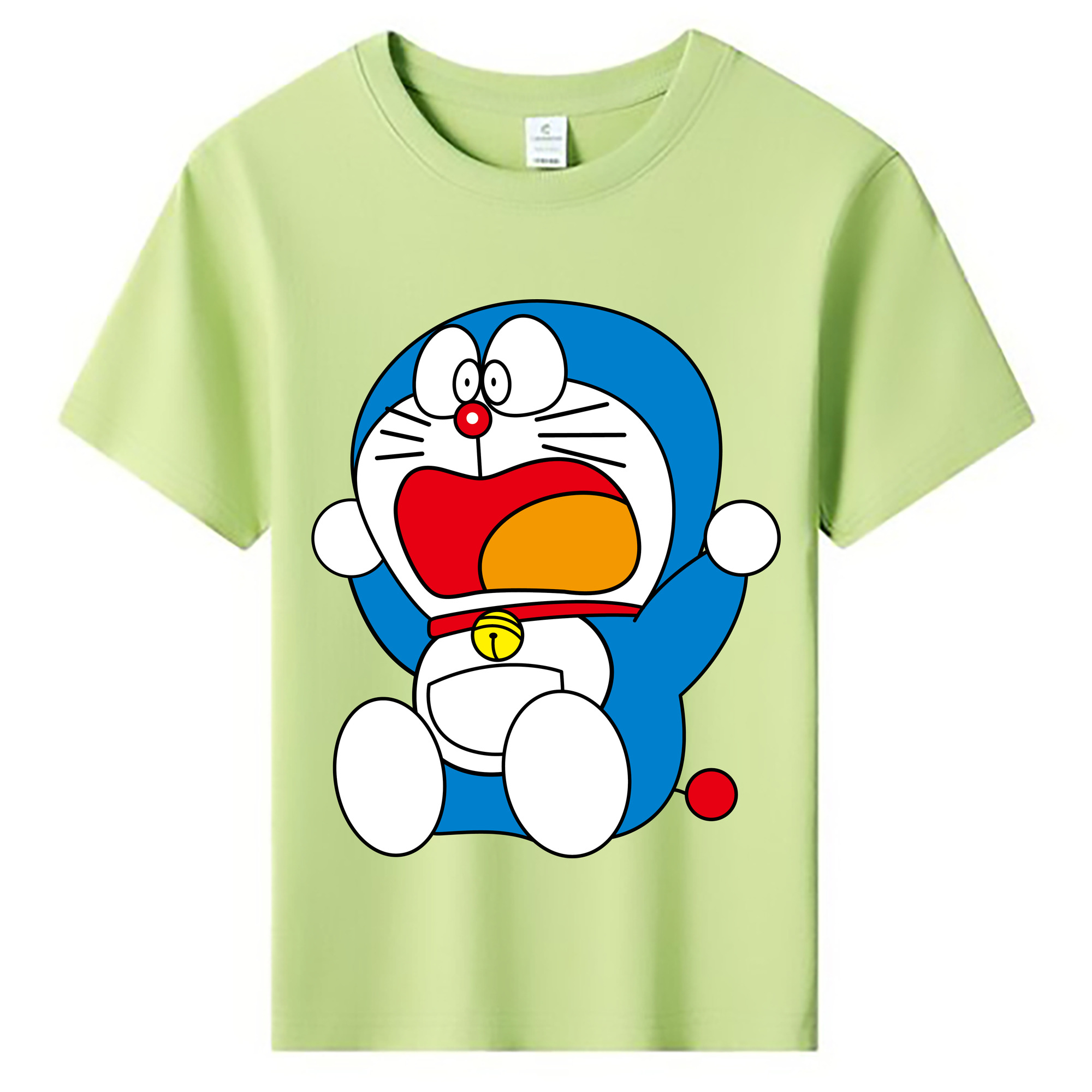 （画像用） ドラえもん Doraemon 綿100％キッズTシャツ（フロントプリント）